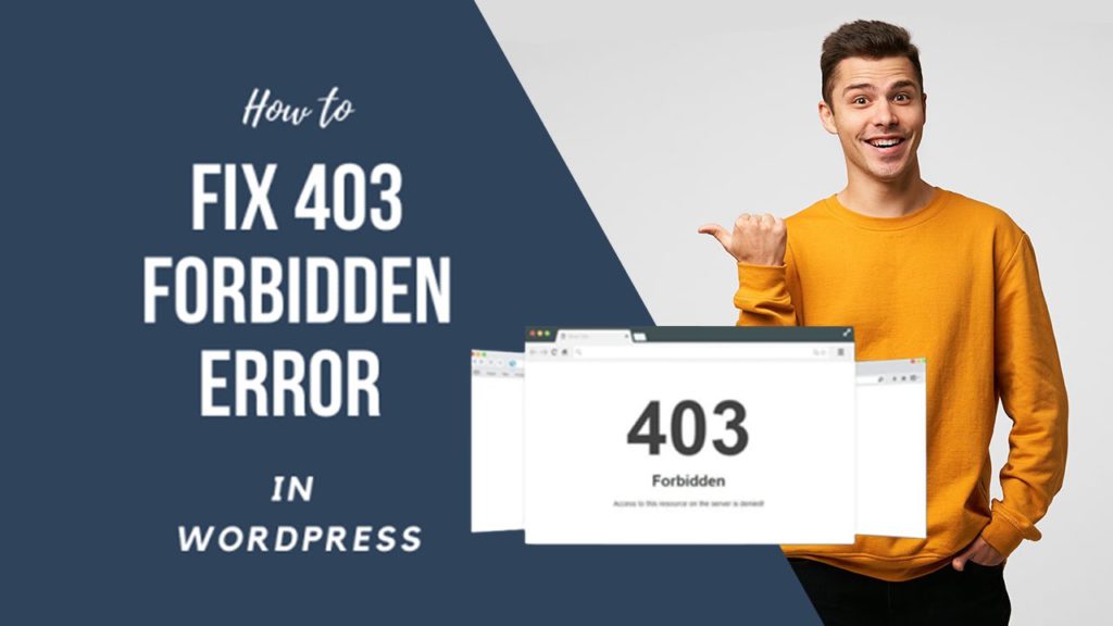 403 Forbidden error in WordPress