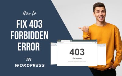 How to Solve 403 Forbidden Error in WordPress